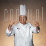 30-06-2005 Cas Spijkers at studio in Amsterdam.

[keywords]Posed, Half Length, Smiling[/keywords]